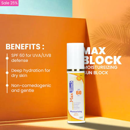 Lightweight SPF 50 medicated sunblock for daily sun protection